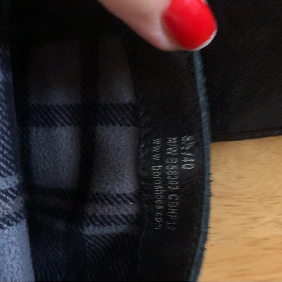 Born Black Leather Knee-High Boots with buckles-8.5 Mint! - Picture 4 of 7